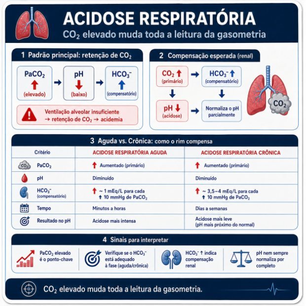 Ficha visual de gasometria